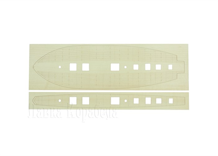Палуба на бриг Меркурий 1:72 2638