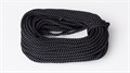 Канат ручной работы, тросовой свивки, черный 2376